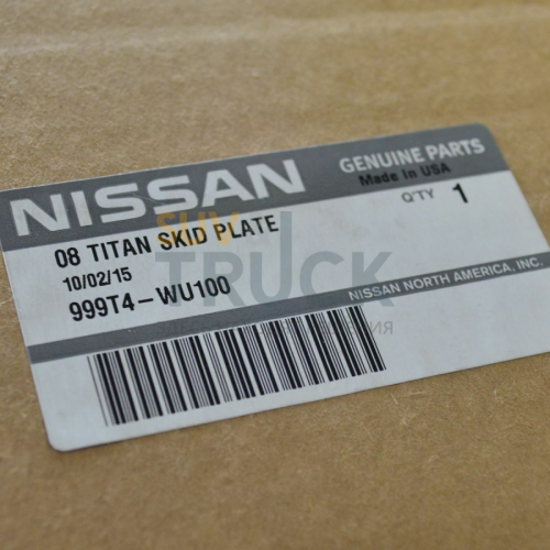 Защита картера Nissan Titan OEM 999T4WU100