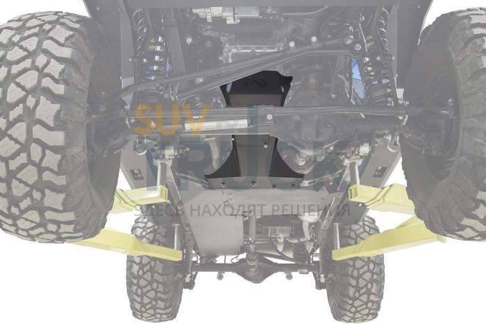 Jeep JK 2007-2017 Transmission & Oil Pan Skidplate Bare