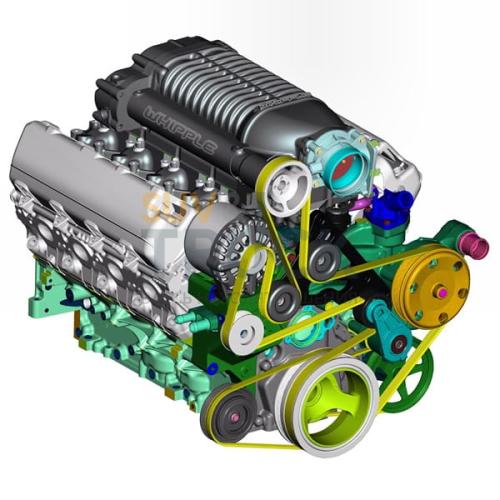 Компрессор Whipple для двигателей GM с прямым впрыском топлива  5.3L W175FF (2.9L)  