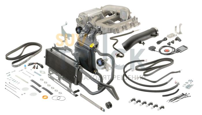 Комплект компрессора  Sprintex Twin Screw для Jeep JK 3.8L V6 
