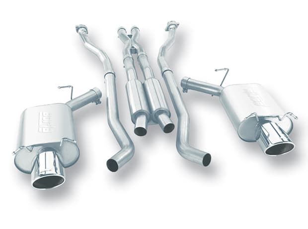 ВЫХЛОПНАЯ СИСТЕМА CAT BACK CADILLAC STS-V ’06-’09 4.4L 4ЕХ-ДВЕРНЫЙ S-TYPE