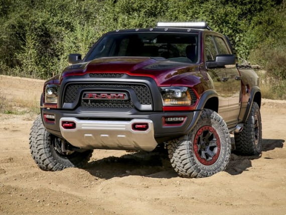 RAM представил новый концепт Rebel TRX с двигателем Hellcat