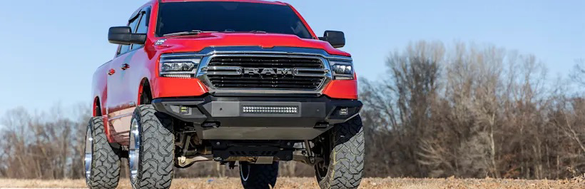 Подними свой RAM 1500 на 3.5 дюйма с Rough Country - внедорожный стиль и мощь без компромиссов!