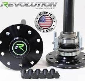 07-15 Jeep JK X and Sahara US Made Rear Axle Kit 30  Spline Revolution Gear