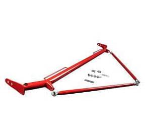 Кронштейн для установки ремней универсальный ширина 48-51" Racing Harness Bar Kit - Red Gloss
