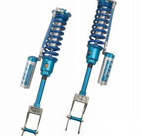 Стойки KING передние для  Grand Cherokee (WK2) 11+ , с ресивером на гибком соединение