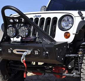 Стандартный буксировочный крюк Stealth Fighter для Jeep JK 