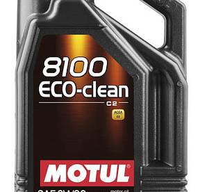 5 л MOTUL 8100 ECO-CLEAN 0W-30 для бензиновых и дизельных двигателей