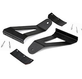 Кронштейн для изогнутой LED балки 50'' над лобовым стеклом Jeep Cherokee XJ / Comanche MJ  1984-01