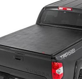 Крышка кузова мягкая трёхсекционная виниловая для Toyota Tundra 2014-2018