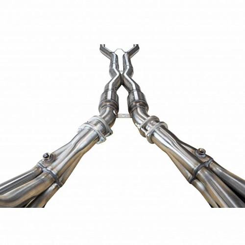 X-pipe с катализаторами OEM Chevrolet Corvette C6 LS2/LS3 6.0L/6.2L