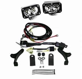 Polisport EZ Mount Kickstart Headlight Kit Red Squadron Pro Dual Sport K Baja Designs