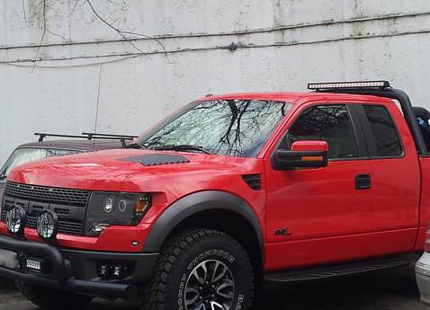 Вот и FORD RAPTOR F-150 попал в наши руки
