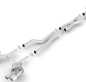 ВЫХЛОПНАЯ СИСТЕМА CAT BACK CHEVROLET CAMARO ZL1 ’12-’14 6.2L S-TYPE