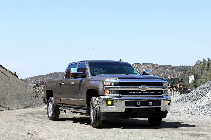 Набор противотуманных фар Squadrons SAE (янтарные) для GM, Chevy/GMC HD 2015-19
