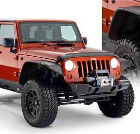 Расширители колёсных арок для Jeep Wrangler JK