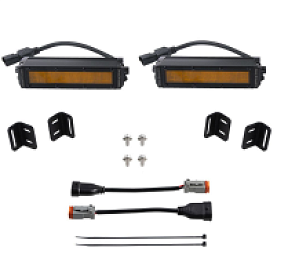 Светодиодны фары Stage Series для бампера Toyota Tundra водительский янтарный