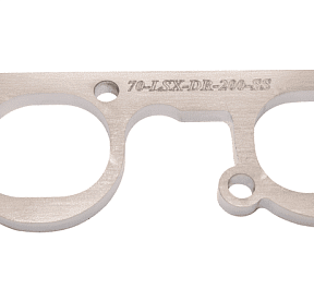 Несущий фланец выпускного коллектора ø 2" для двигателей GM