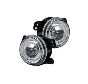 Противотуманные фары для Jeep JK Wrangler  07-15 - Clear / Chrome