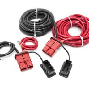 Кабель для подключения лебёдки с быстроразъёмными контактами 