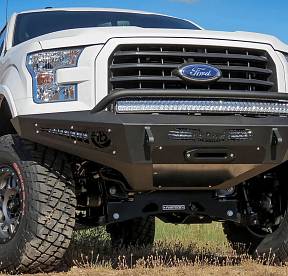 Передний бампер HoneyBadger для Ford F-150, крепления для LED-балки