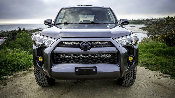 Комплект установки светодиодной балки 30'' S8 на Toyota 4Runner 2014-19