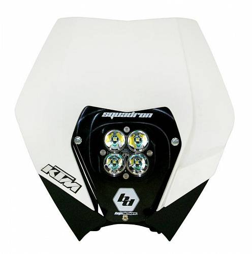 Комплект фара A/C Squadron Pro с белым обтекателем для KTM 2008-13