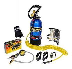 Набор "С" с кронштейном для пола с синим баллоном CO2 10 lb