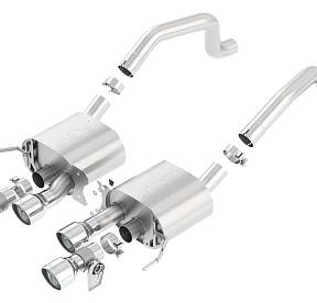 ЗАДНЯЯ СЕКЦИЯ REAR SECTION CHEVROLET CORVETTE C7 STINGRAY Z06 14′- 6.2L V8 