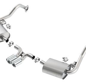 ВЫХЛОПНАЯ СИСТЕМА CAT BACK 981 CAYMAN И BOXSTER T6-2.7 И 3.4 ’12-’15 ЗВУК S-TYPE