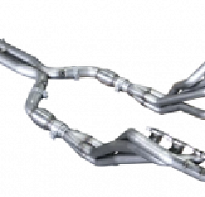 Длиннотрубные выпускные коллекторы 1-7/8"×3'' с катализатором для Ford Shelby Mustang GT350, 2016+