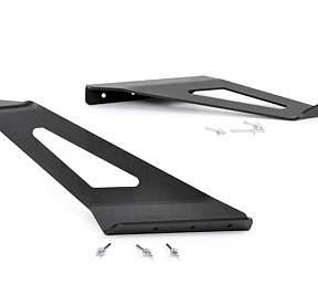 Кронштейн для изогнутой LED балки 50'' над лобовым стеклом Chevrolet Silverado