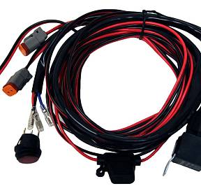 Комплект проводки для подключения двух фар Dually D2