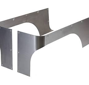 Задние крылья для Jeep TJ/YJ/CJ стальные от  GenRight