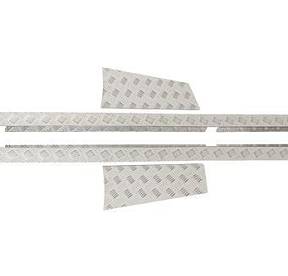 Защита порогов Land Rover Defender 90 Sill Protector / алюминий- by Front Runner