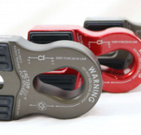 Плоский складной коуш - красный