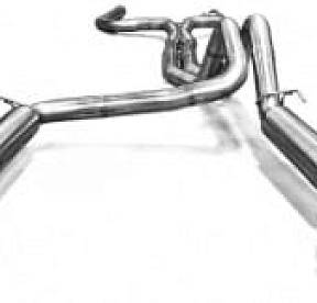 Точная двойная выхлопная система для Camaro/Firebird без с кат., 4 насадки