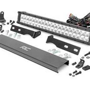 Двухрядная светодиодная балка 20'' в бампер Jeep Grand Cherokee 