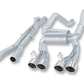 ВЫХЛОПНАЯ СИСТЕМА CAT BACK CHEVROLET CORVETTE Z06 ’06-’11 7.0L