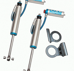 Амортизаторы KING передние для DODOGE RAM 2500 4WD 14+2,5",  с резервуаром на гибком соединении с регулировкой