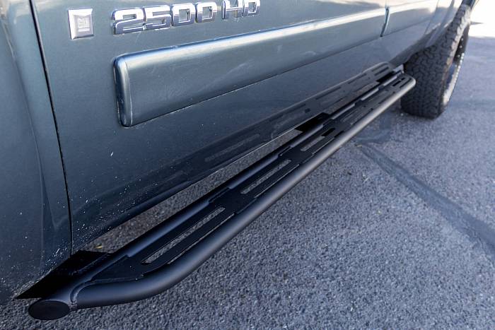 Пороги ADD Lite для Chevrolet Silverado HD