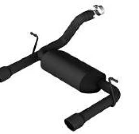 Выхлопная система Borla Axle-Back для Jeep Wrangler JL|JLU 2018-2023 с черным покрытием