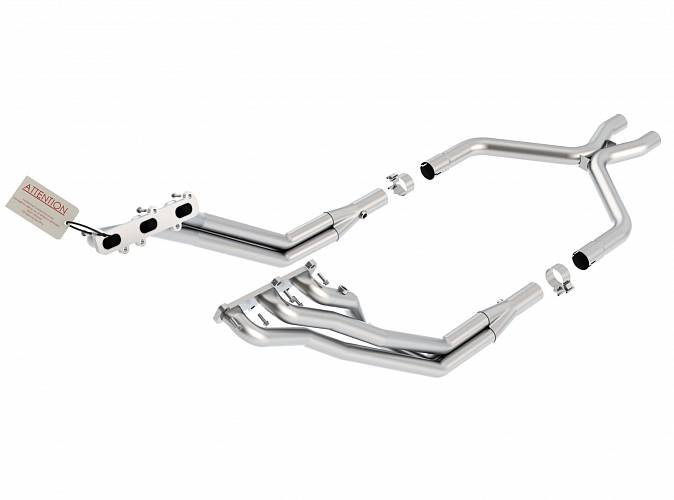 Выпускной коллектор длиннотрубный Mustang V6-3.7L - 2.25" x 1.75"