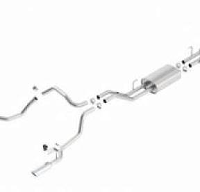 Выхлопная система Cat-Back Toyota Tundra 2014-21 звук TOURING