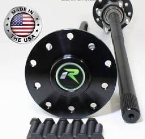 Dana 44 US Made Rear Axle Kit 84-93 XJ Cherokee w/drum Revolution Gear