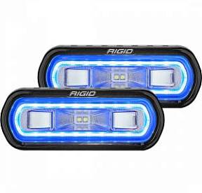 Комплект LED-фар SR-L серия POD с синей подсветкой