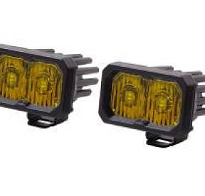 Янтарные LED-модули SS2 Pro с янтарной подсветкой, водительский свет