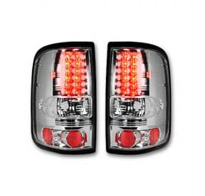Ford F150 04-08 Straight aka "Style" Side LED TAIL LIGHTS - Clear Lens