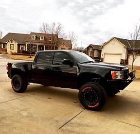 Задние крылья для  GMC Sierra 2007-2014