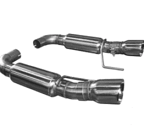 Система Axle Back для Mustang GT 5.0L OEM x 3'', полированные насадки